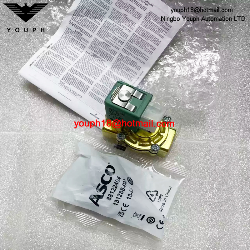 SCE238D002 24DC ASCO G1/2 0.3-10bar Solenoid Valve