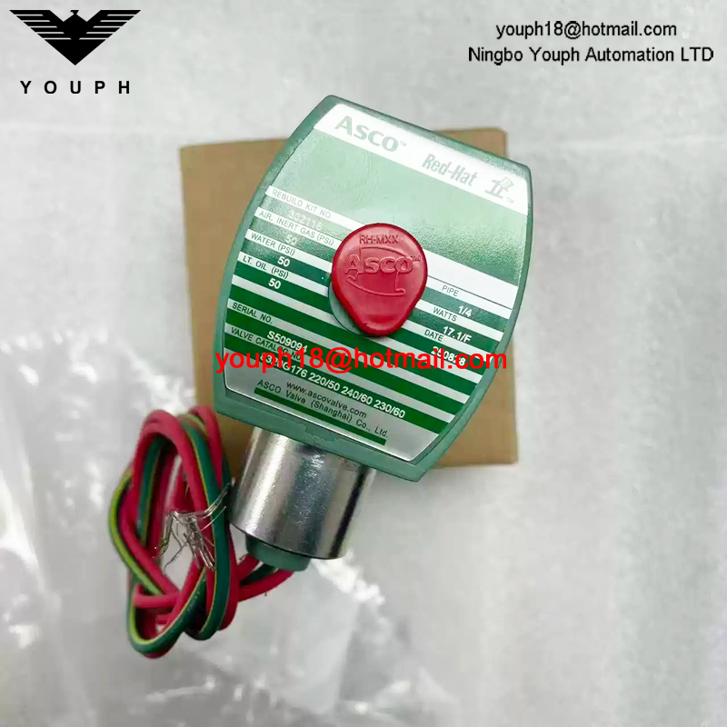 8320G176 220/50 ASCO 1/4NPT Solenoid Valve