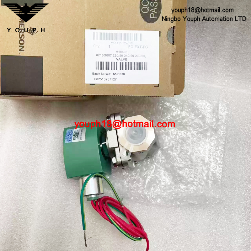 8210G087 220/50 ASCO 1/2NPT Stainless Steel Solenoid Valve