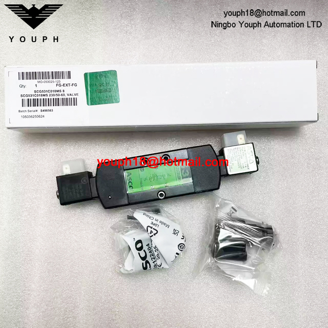SCG531C018MS 230/50 ASCO G1/4 Solenoid Valve