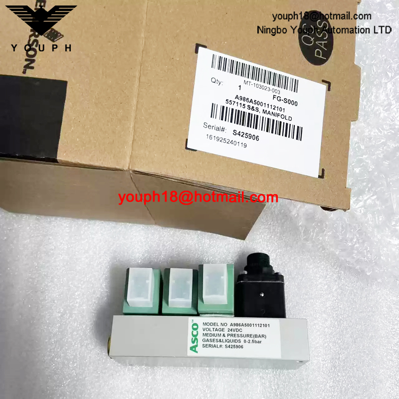A986A5001112101 ASCO Solenoid Valve