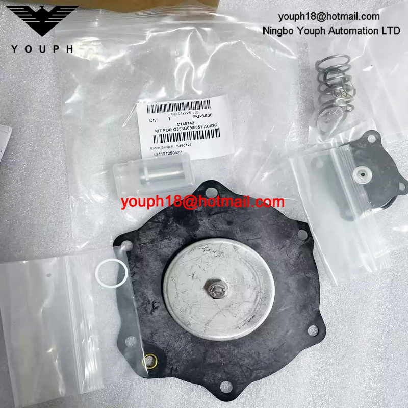 C140742 ASCO KIT FOR G353G050/051 Pulse Jet Valve Rebuild Kit