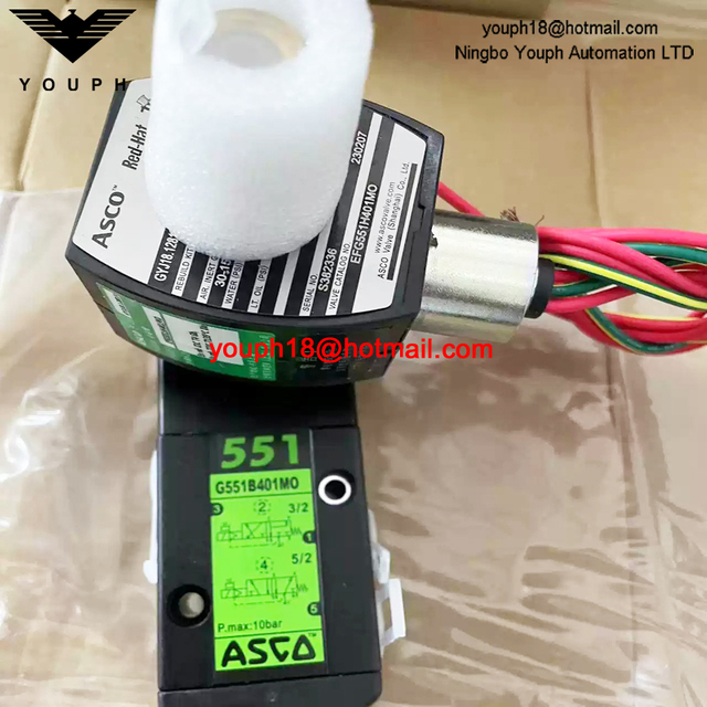 EFG551H401MO 230/50 ASCO G1/4 Explosion-Proof Solenoid Valve