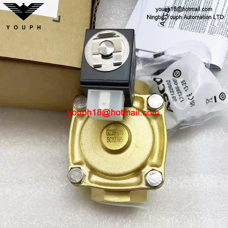 SCG238F016 24DC ASCO G1 1/4 Solenoid Valve