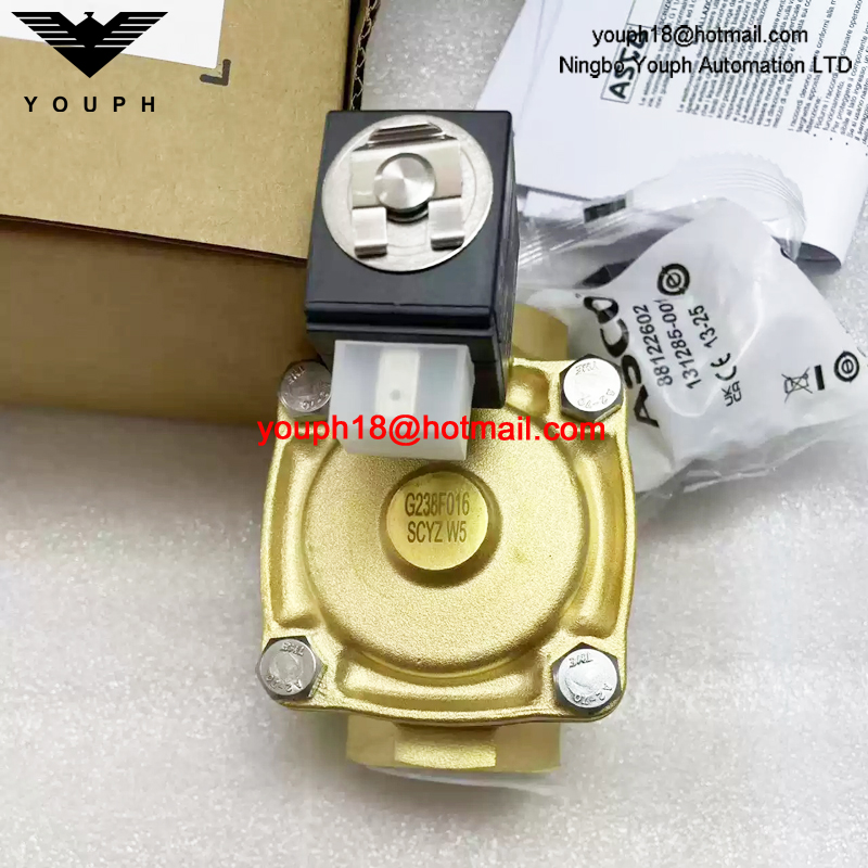 SCG238F016 24DC ASCO G1 1/4 Solenoid Valve