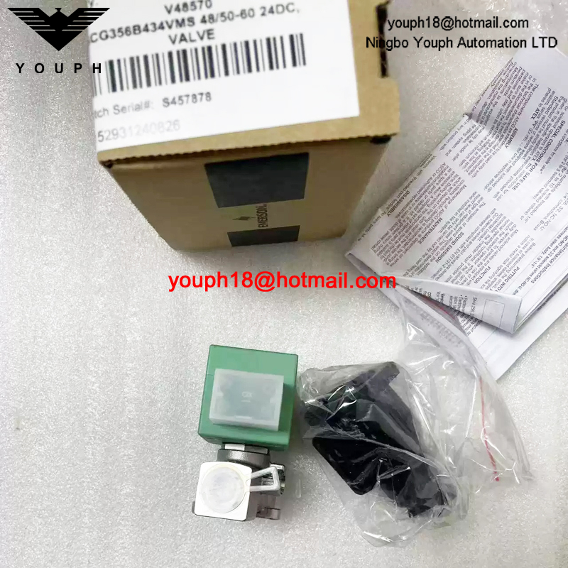 SCG356B434VMS 24DC ASCO G1/4 Stainless Steel Solenoid Valve