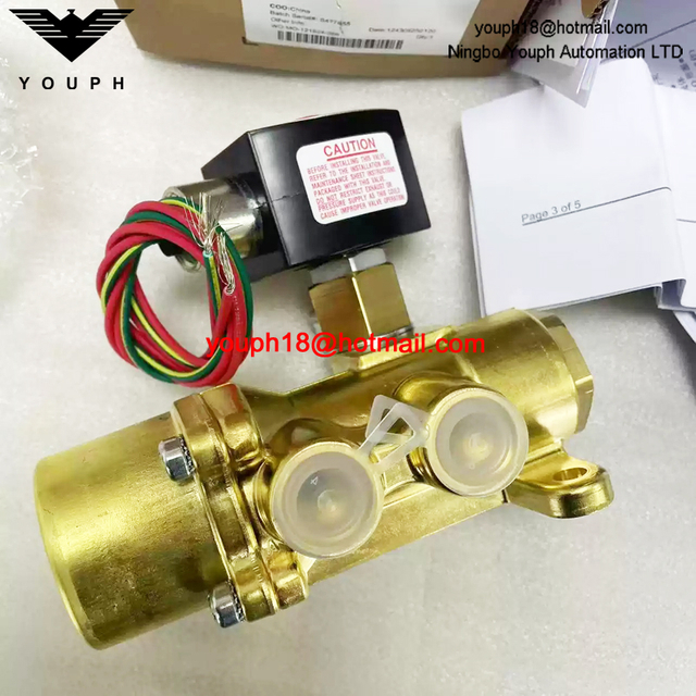 EF8344G074MO 24DC ASCO 1/2NPT Ex-Proof Solenoid Valve