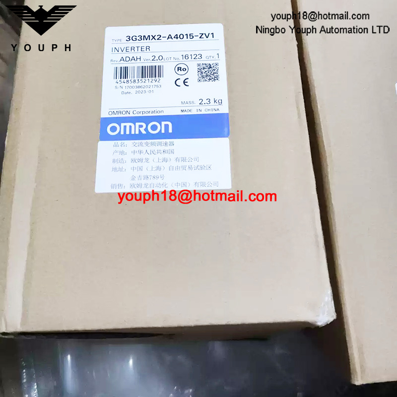 3G3MX2-A4015-ZV1 3G3MX2-A4004-ZV1 Omron Frequency Inverter