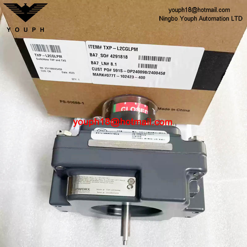 TXP-L2CGLPM Emerson TOPWORX 1/2NPT Position Limit Switch