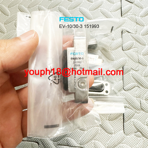 Festo EV-10/30-3 151993 single-acting clamping module front view