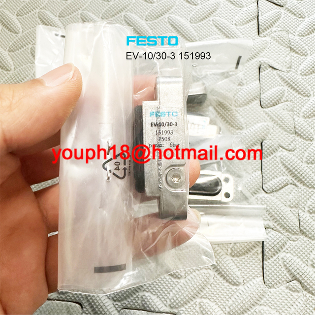 Festo EV-10/30-3 151993 single-acting clamping module front view