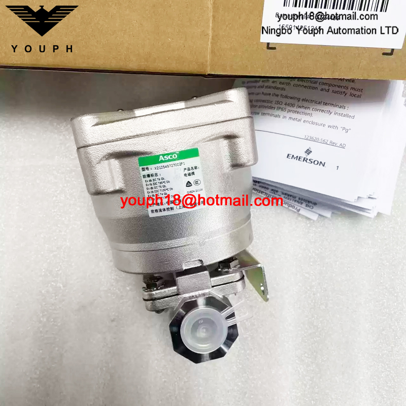 X210549727002F1 ASCO 1/2NPT Ex-Proof Solenoid Valve