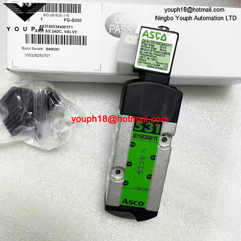 X531505384001F1 ASCO G1/4 24DC Electromagnetic Valve