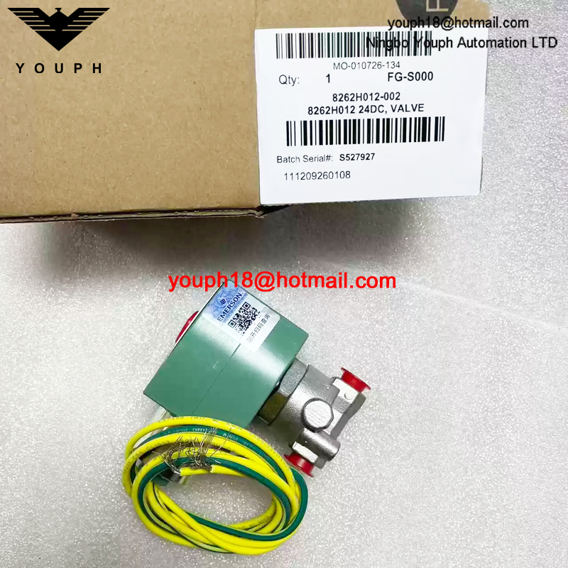 8262H012 24DC ASCO 1/8NPT Solenoid Valve