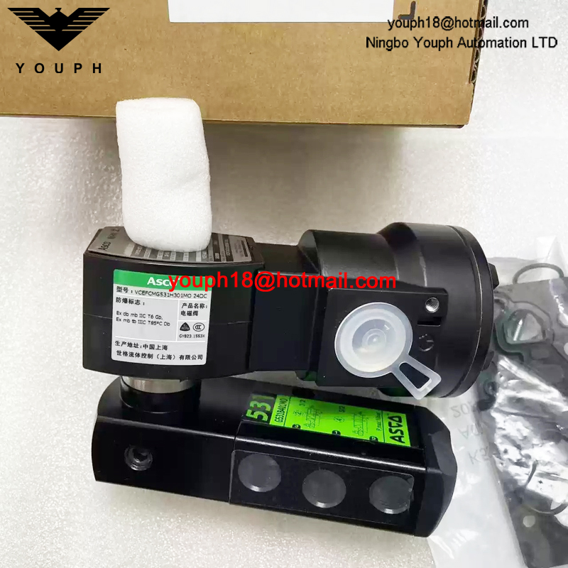 VCEFCMG531H301MO 24DC ASCO G1/4 Ex-Proof Solenoid Valve
