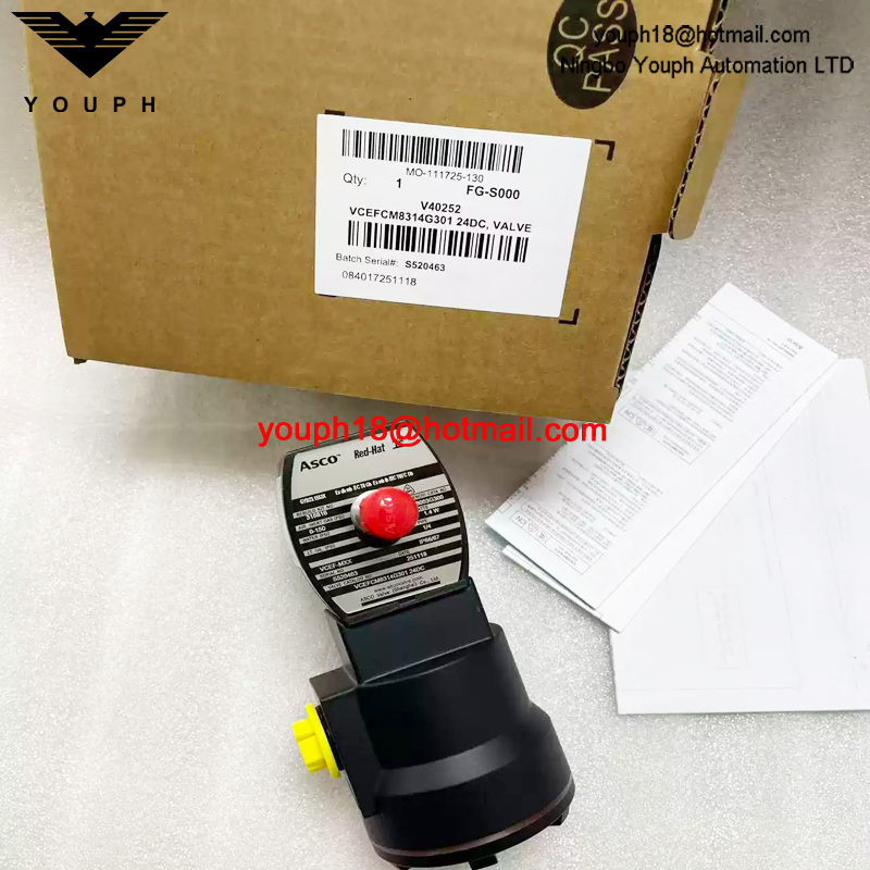 VCEFCM8314G301 24DC ASCO 1/4NPT Ex-Proof Solenoid Valve