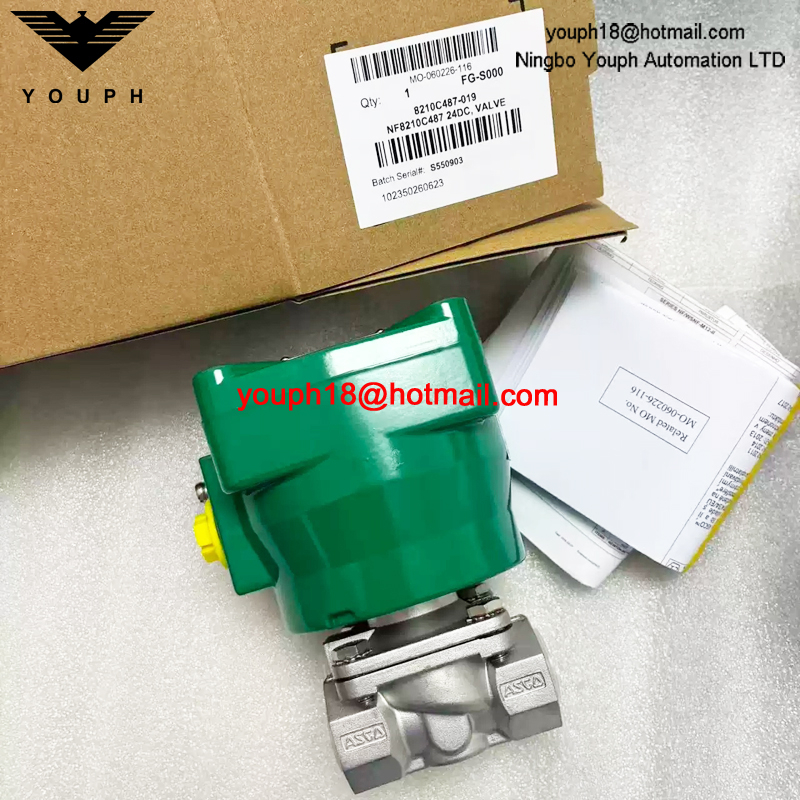 NF8210C487 24DC ASCO 1/2NPT Explosion-Proof Solenoid Valve