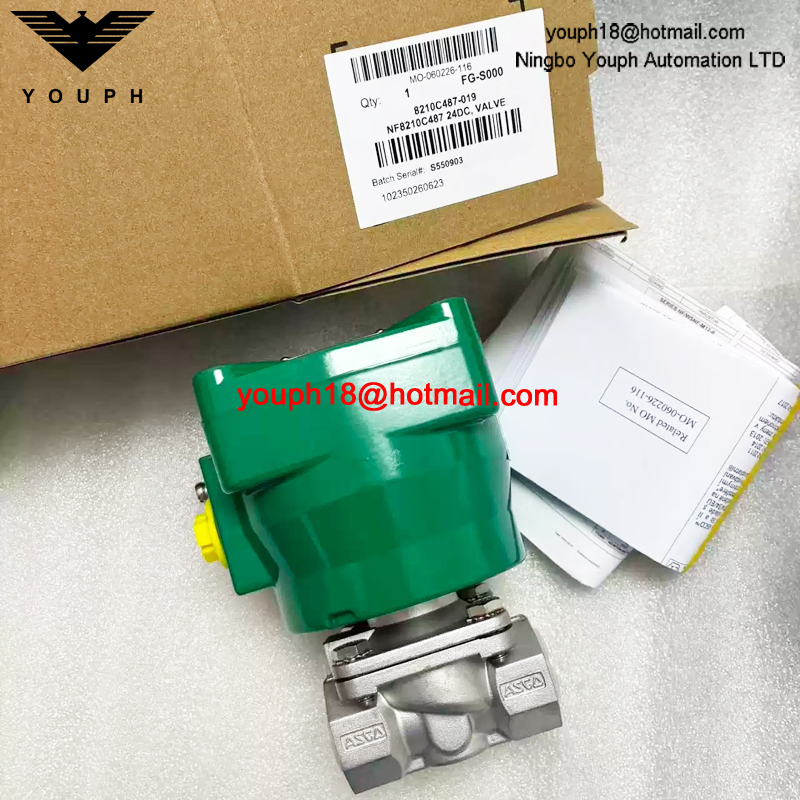 NF8210C487 24DC ASCO 1/2NPT Explosion-Proof Solenoid Valve