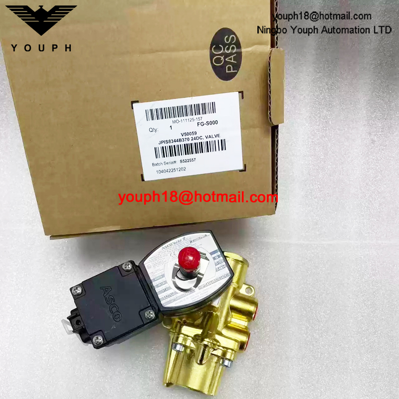 JPIS8344B370 24DC ASCO 1/4NPT Solenoid Valve