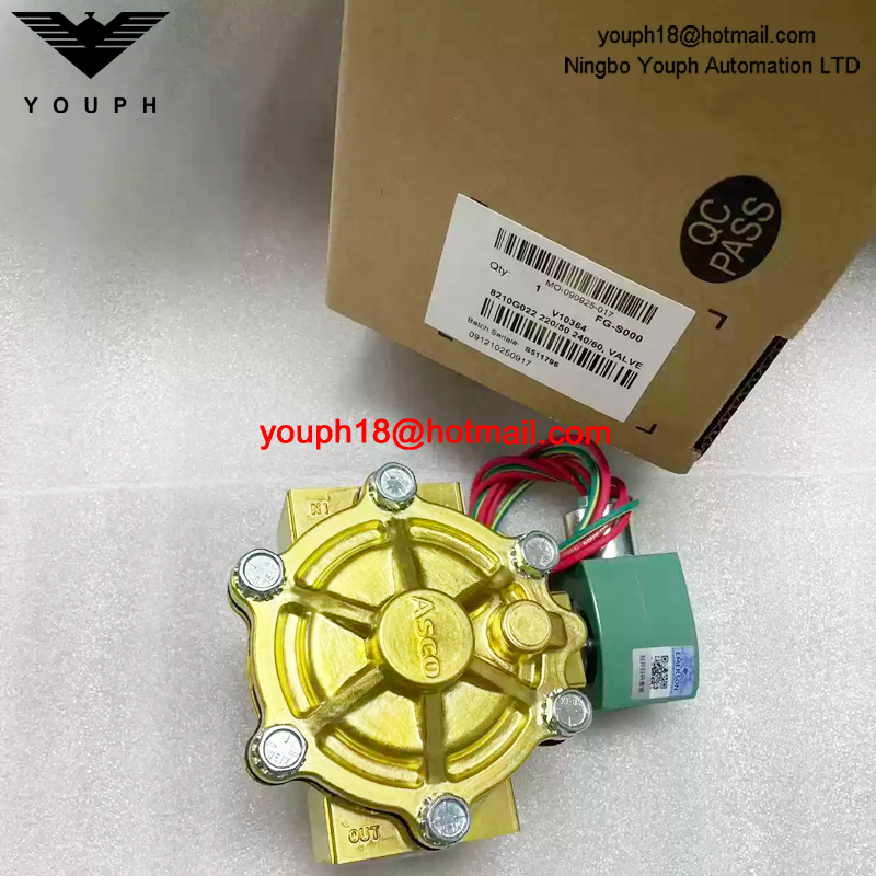 8210G022 220/50 ASCO 1 1/2NPT Solenoid Valve