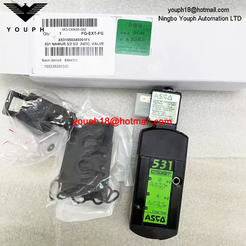 X531550345001F1 ASCO 1/4NPT Solenoid Valve