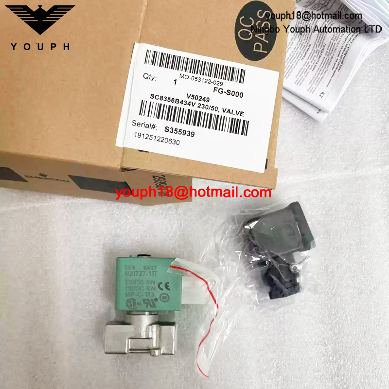 SC8356B434V 230/50 ASCO 1/4NPT Electromagnetic Valve
