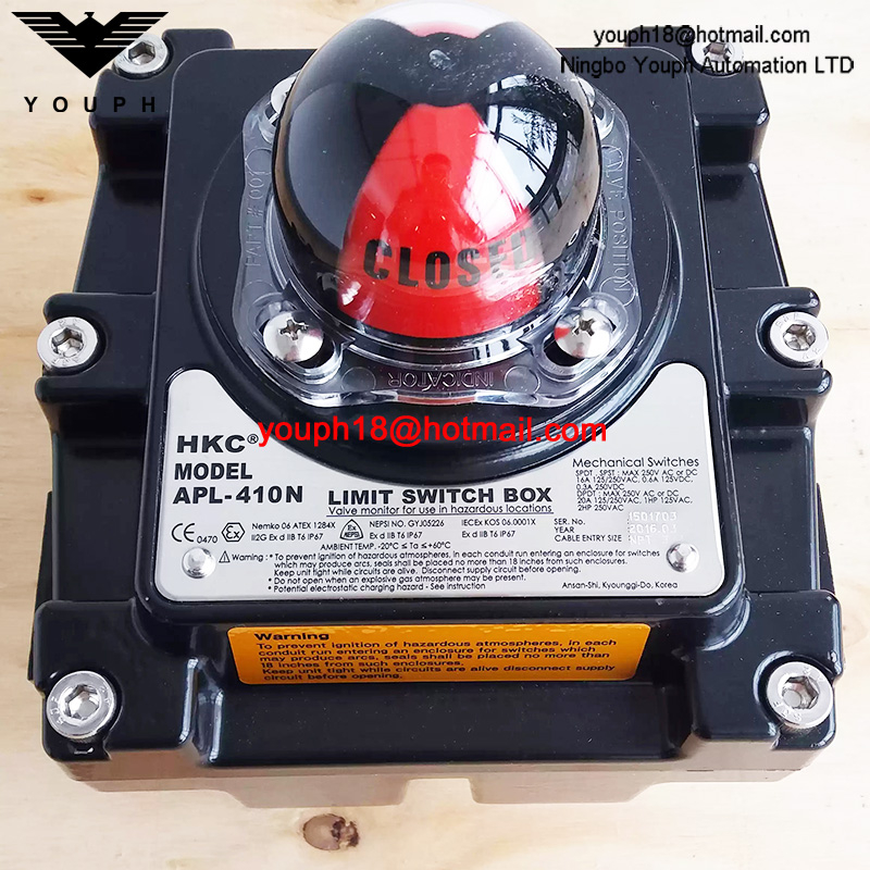 APL-410N HKC Position Limit Switch Explosion-Proof Valve Position Feedback Switch