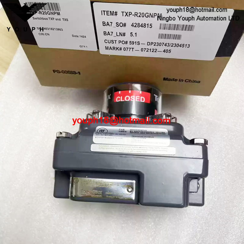 TXP-R20GNPM Emerson TOPWORX 1/2NPT Limit Switch