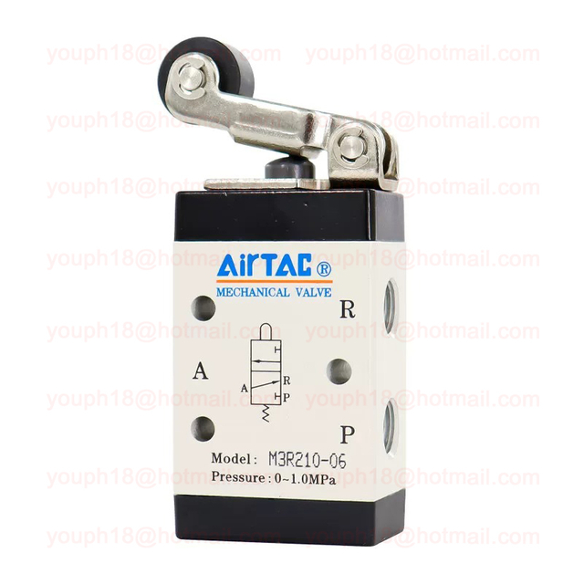 Airtac M5R210-06 G1/8" M5 Series Roller Type Control Valve